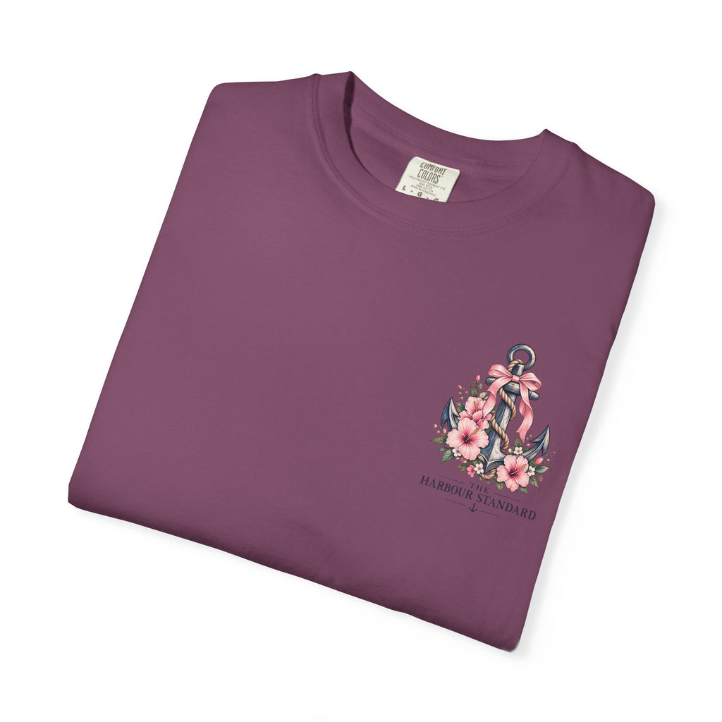 Built by the Bay T-Shirt — "Raised by the Water" Coastal Lighthouse Tee