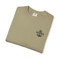 Vintage Rose Garment-Dyed Tee — Small Chest Logo "Saltwater Soul"